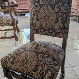 Set of 4 Louis XV upholstered chairs