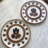 Set of 2 plates model "Kimono" Boch