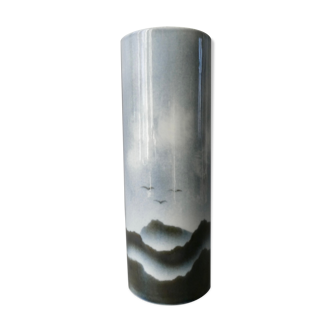 Vase rouleau en porcelaine Virebent France