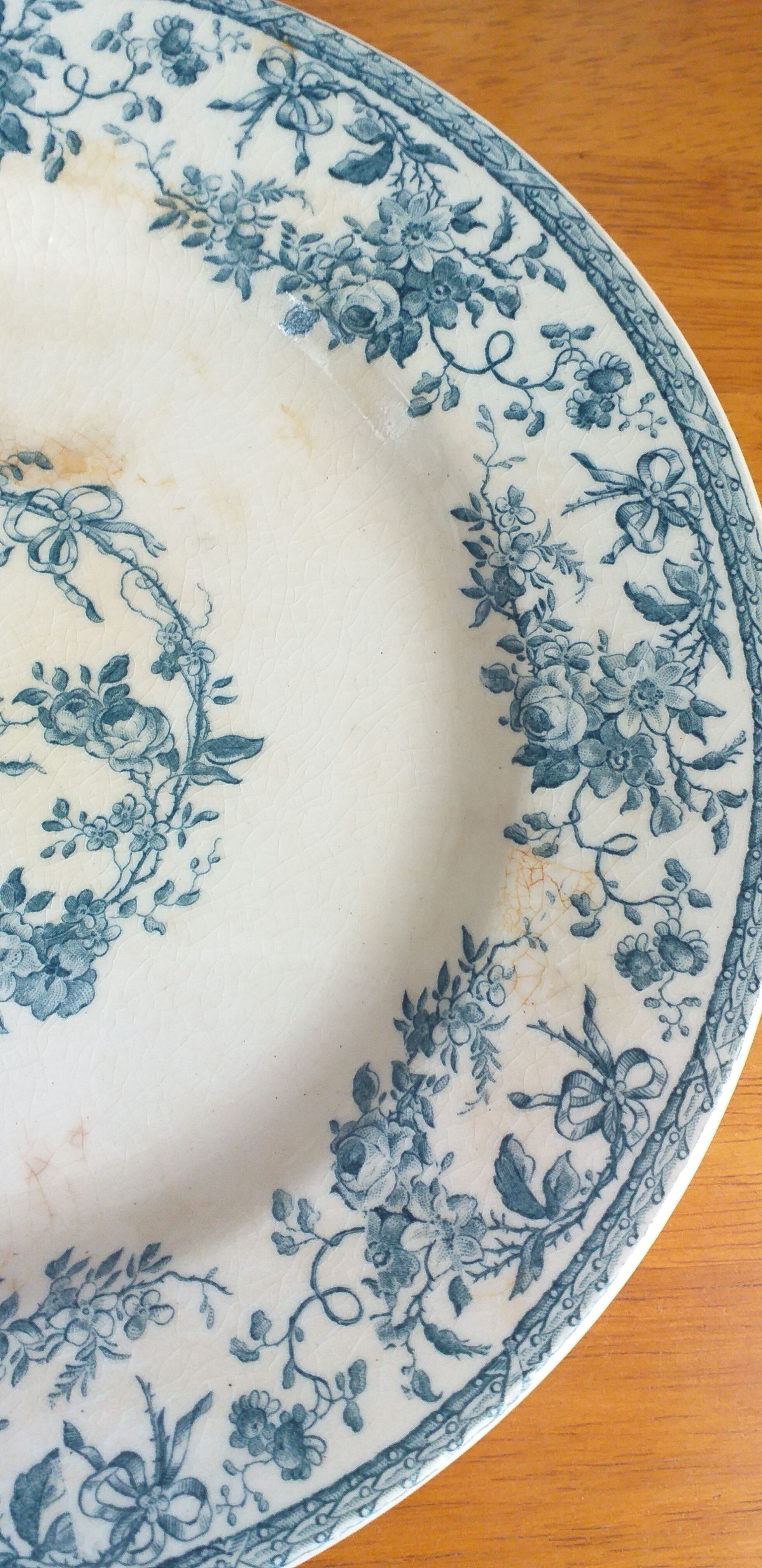 Compotier en porcelaine de Gien