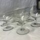 Ensemble de 8 coupes à champagne vintage