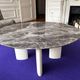 Coffee table The Socialite Family – Grey marble – Sculptural design