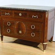 Rare Commode en Acajou, époque Louis XVI – 2ème partie XVIIIe