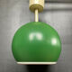 Suspension EyeBall vintage en métal vert