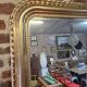 Miroir doré style Louis Philippe ancien