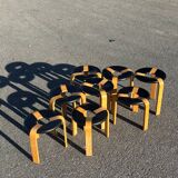 Set of Scandinavian stools TIGESEN SORENSEN