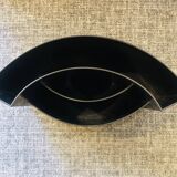 Magnificent black magazine rack.