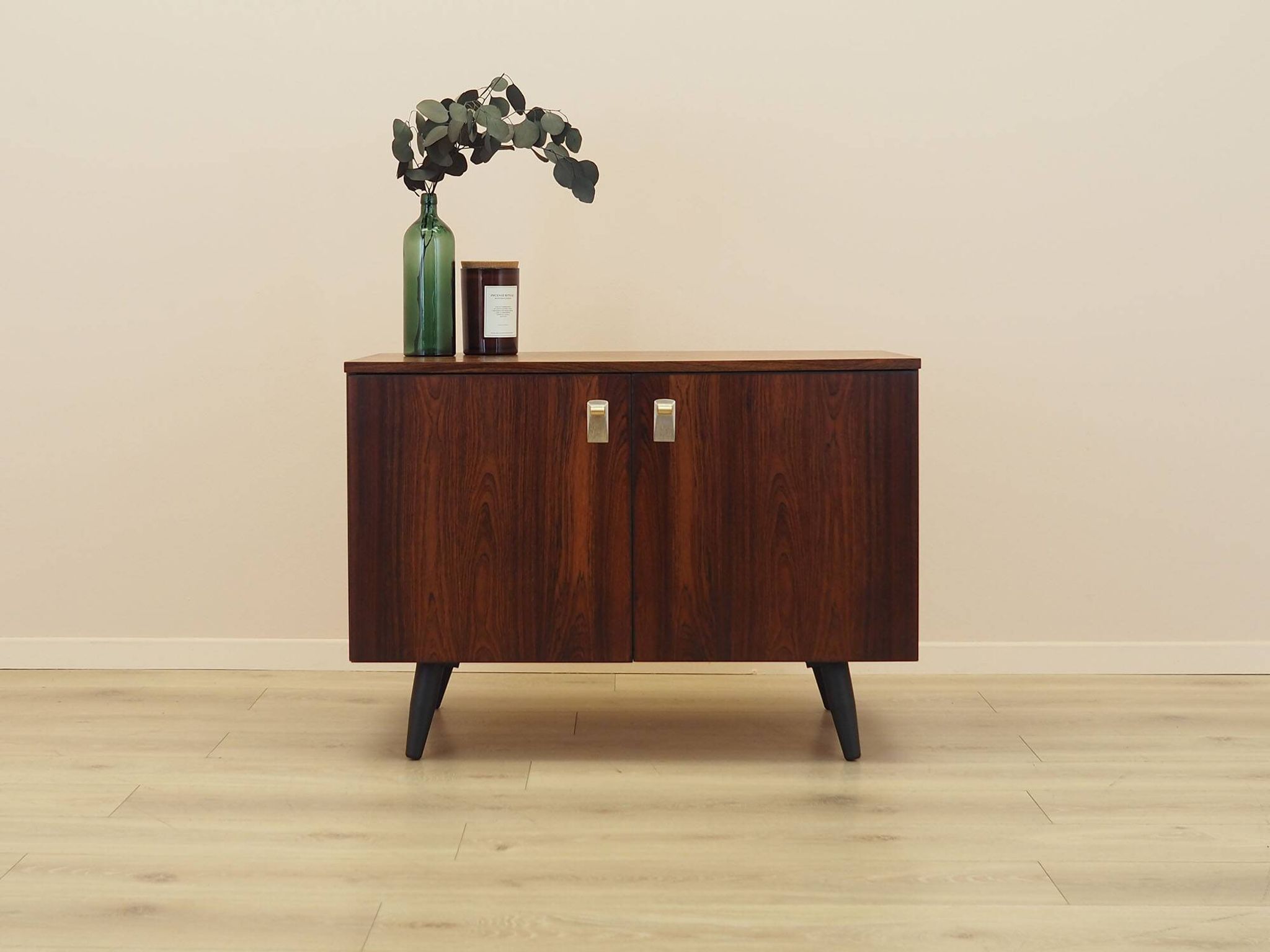 Danish Rosewood Cabinet with Adjustable Shelv, 1970s