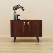 Danish Rosewood Cabinet with Adjustable Shelv, 1970s