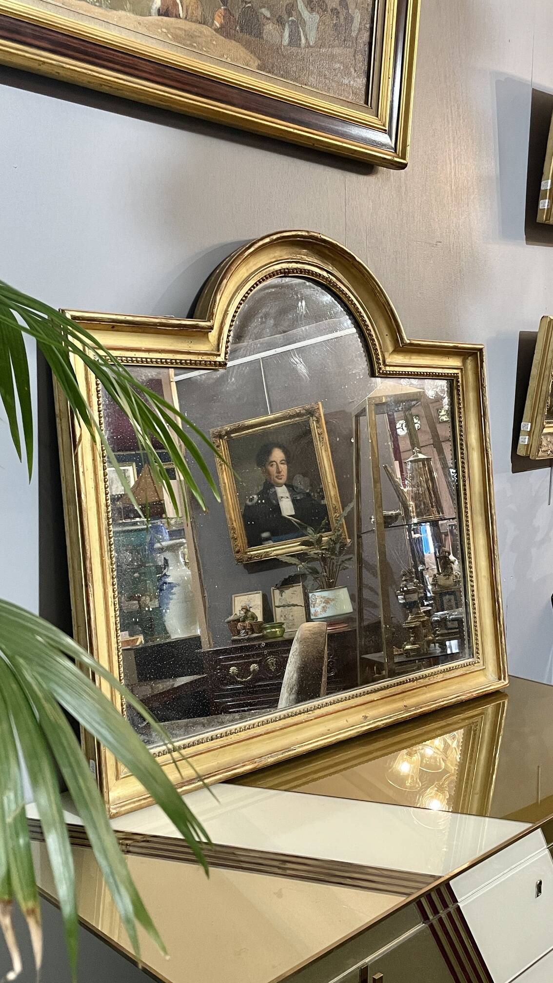 Neoclassical mirror, late 19th century