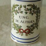 Medicine pot apothecary earthenware of st clement
