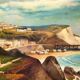 Mid 20th Century Mediterranean Coastal Landscape Painting