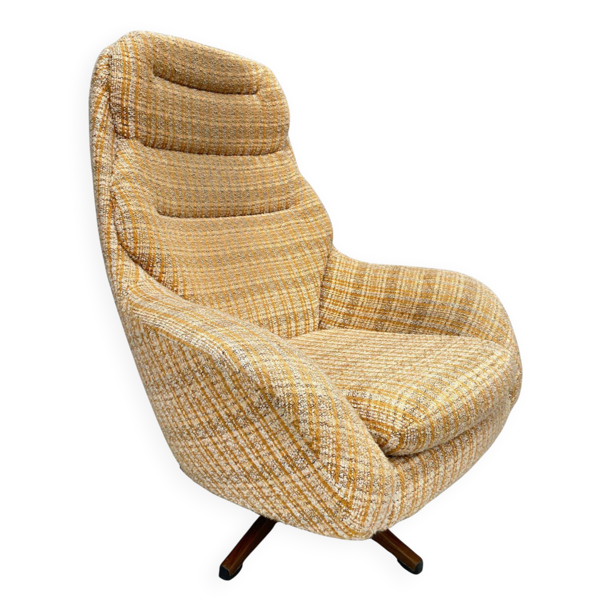 Swivel Armchair for Jitona Soběslav, 1970s, Czechoslovakia