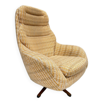 Fauteuil pivotant pour Jitona Soběslav, années 1970, Tchécoslovaquie