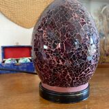 Mosaic egg lamp