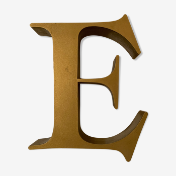 Beautiful letter metal .E.