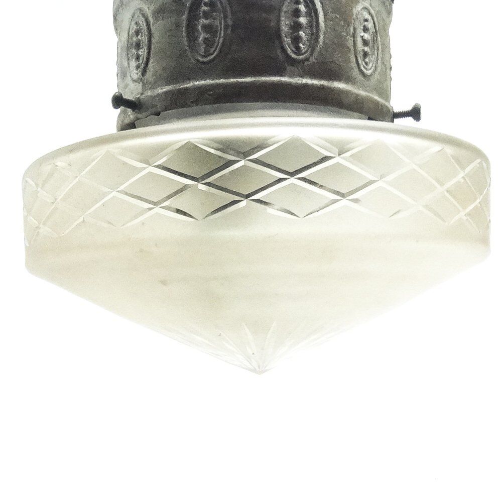 Art Nouveau pendant lamp, Poland, 1890s
