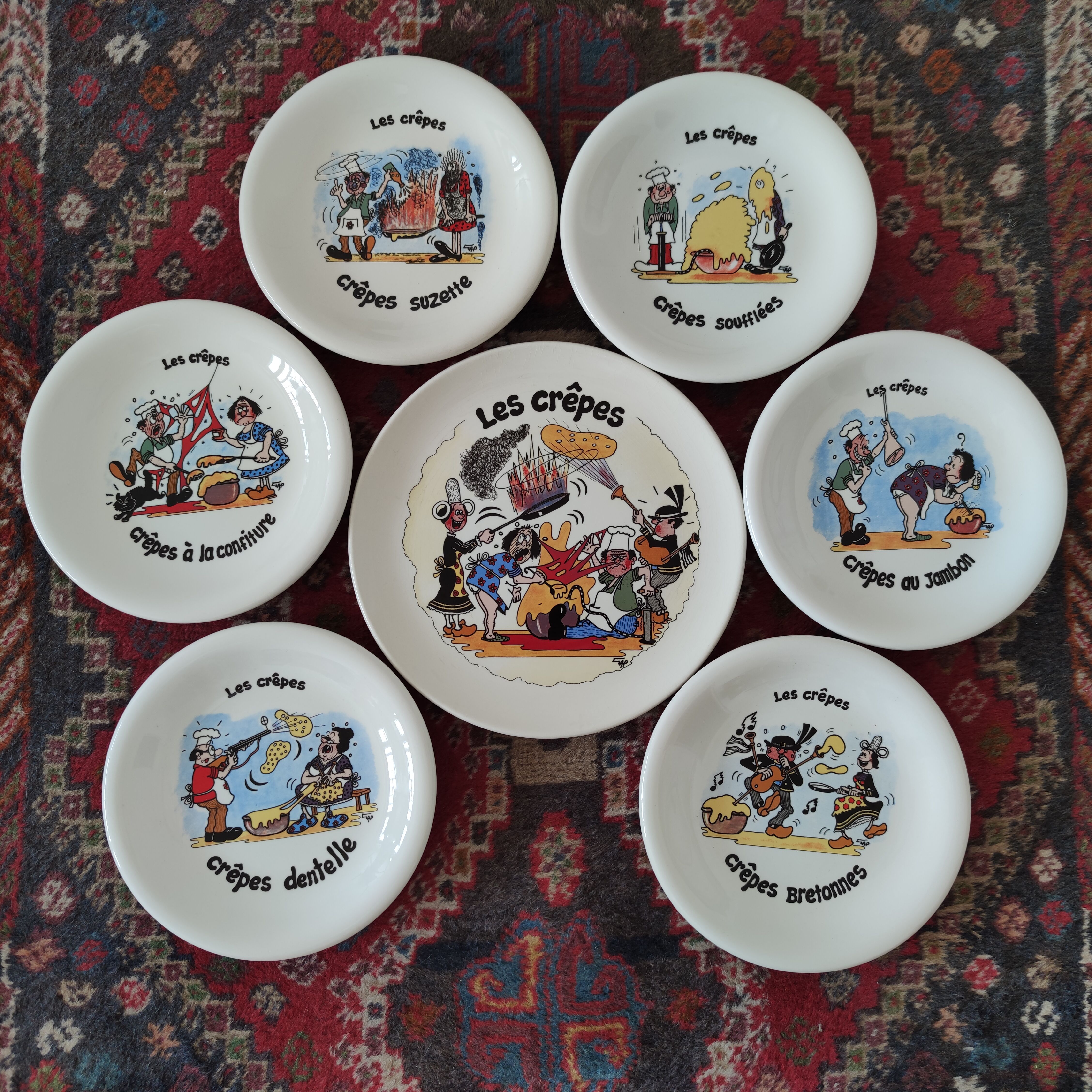 Dish Pancake plates décor Humorous