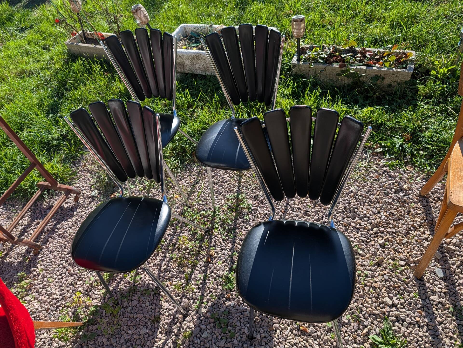Chaises pétale