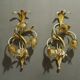 Florenz Wall Lights in Iron and Murano Glass