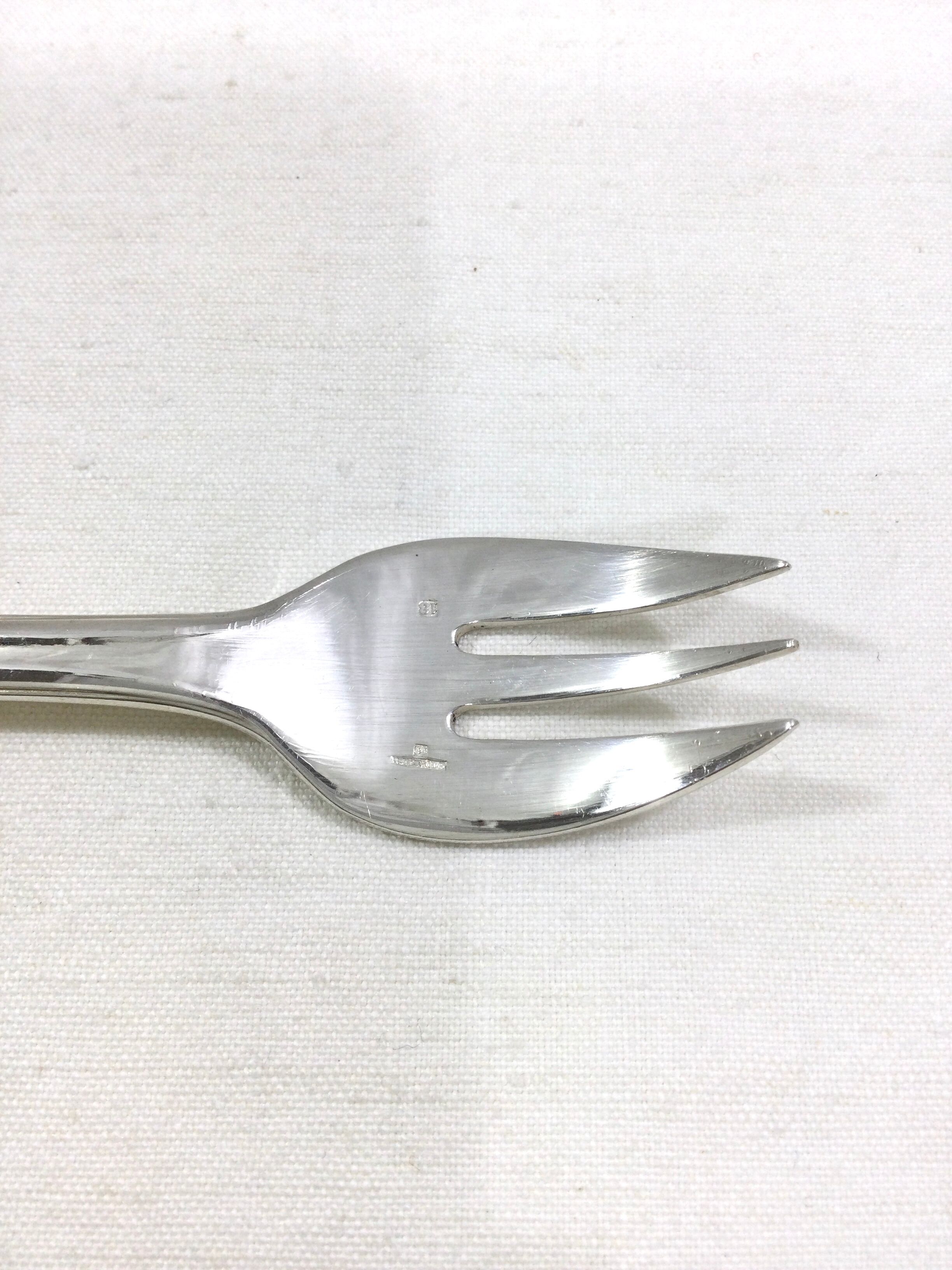 12 fourchette à huître art deco Alfenide Christofle