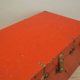 Red chest, Scandinavian design, 1950s