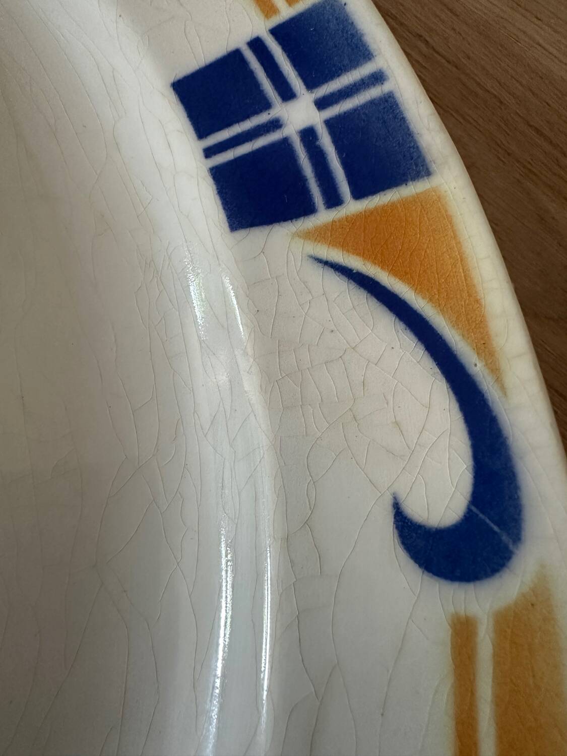 Oval dish Moulin des Loups