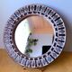 Ceramic mirror Roland Zobel 1970