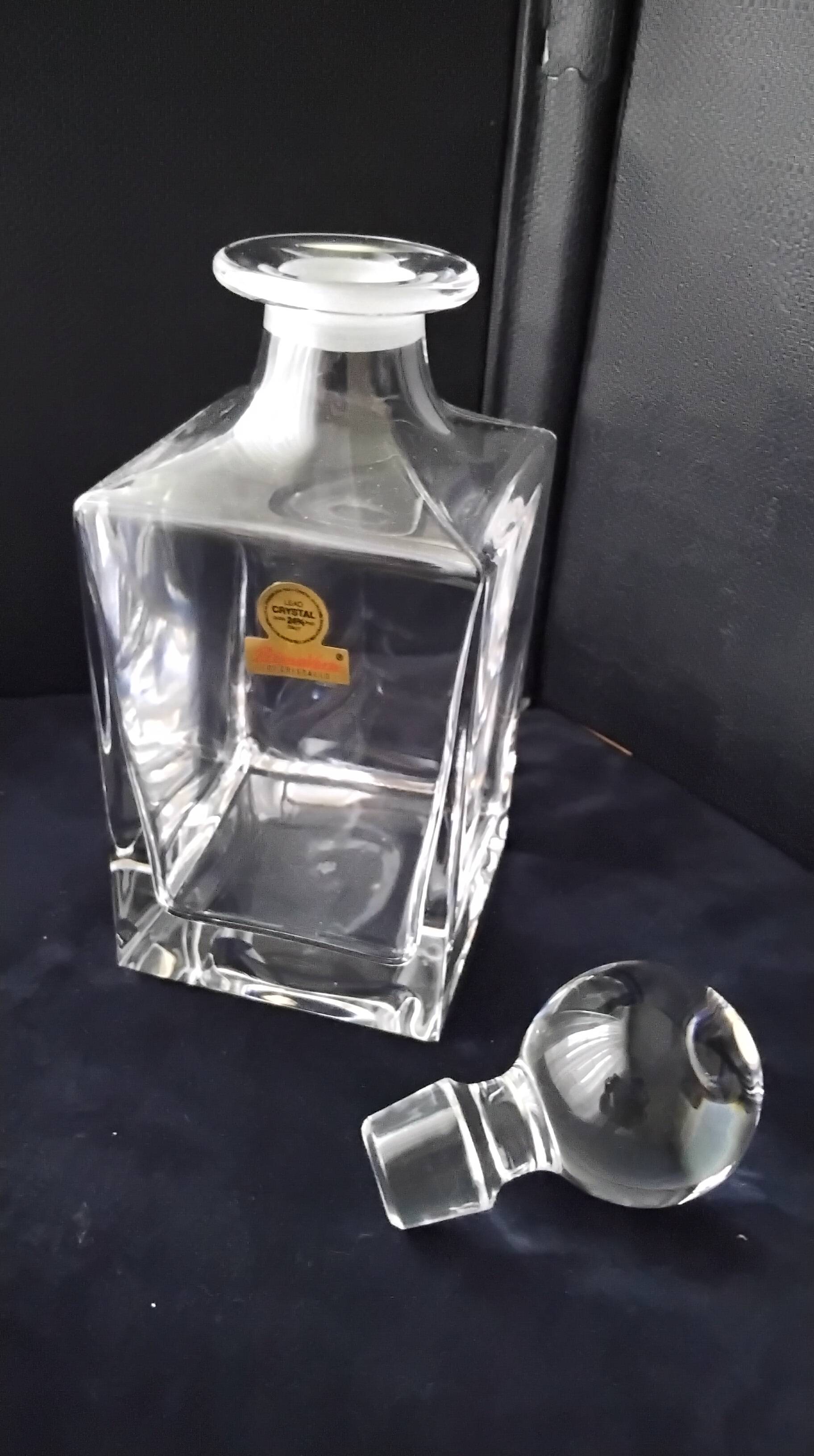Primavera crystal whiskey decanter