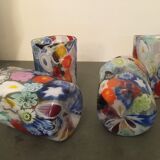 Set of 4 "Goto" water glasses from Murrisa in Murano glass, Italy