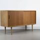 Danish Oak Sideboard by Carlo Jensen for Hundevad & Co., 1960s