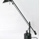 Articulated desk lamp with balance wheel 1980's by Stilplast Italy