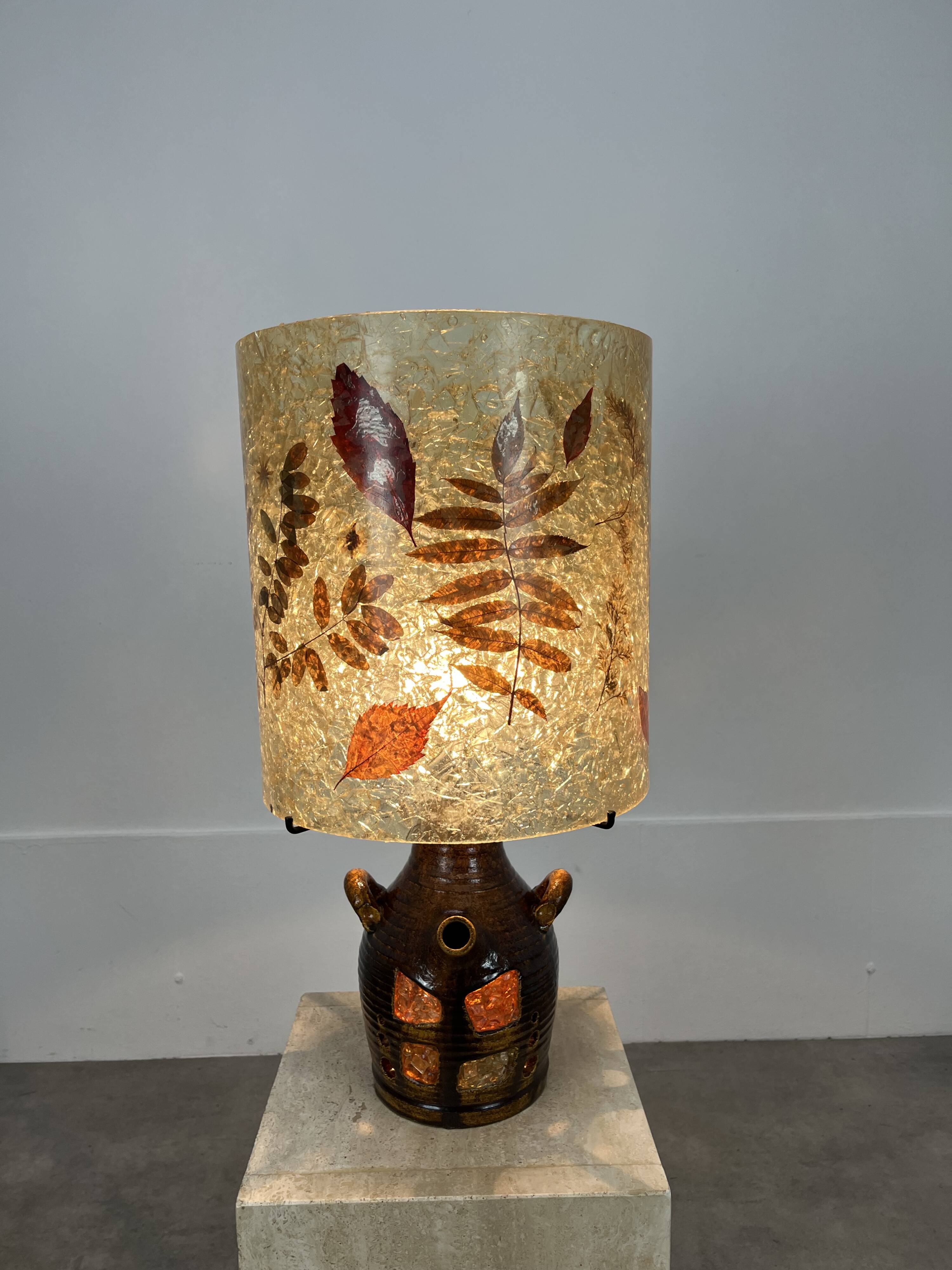 Accolay ceramic lamp 1960