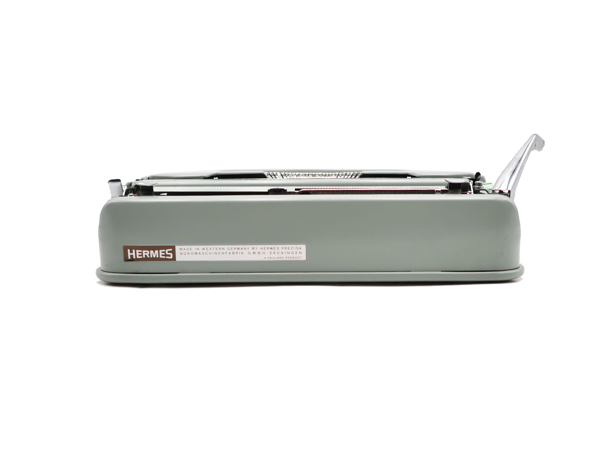Typewriter Hermes baby green linden revised ribbon new