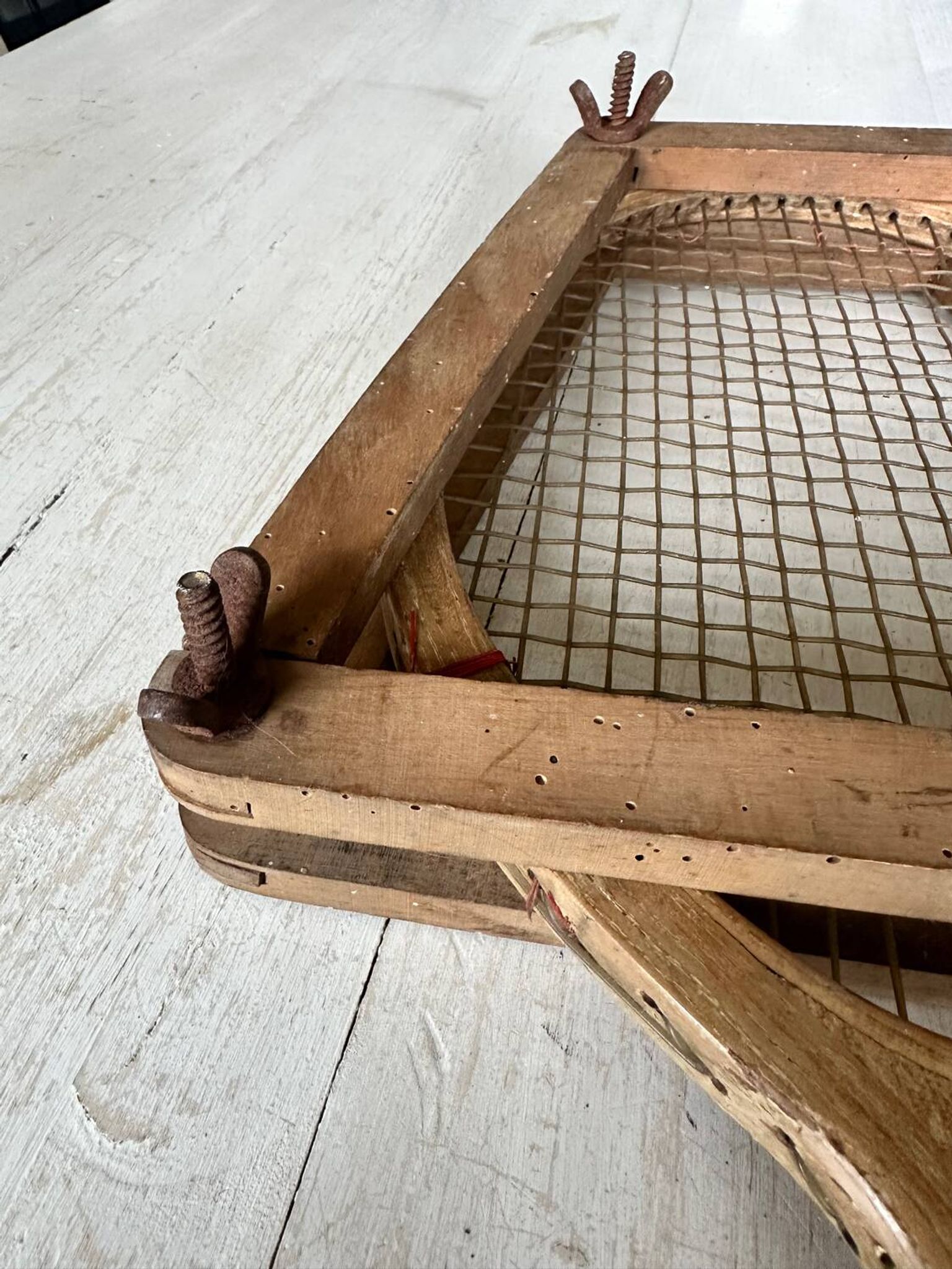 Old tennis racket