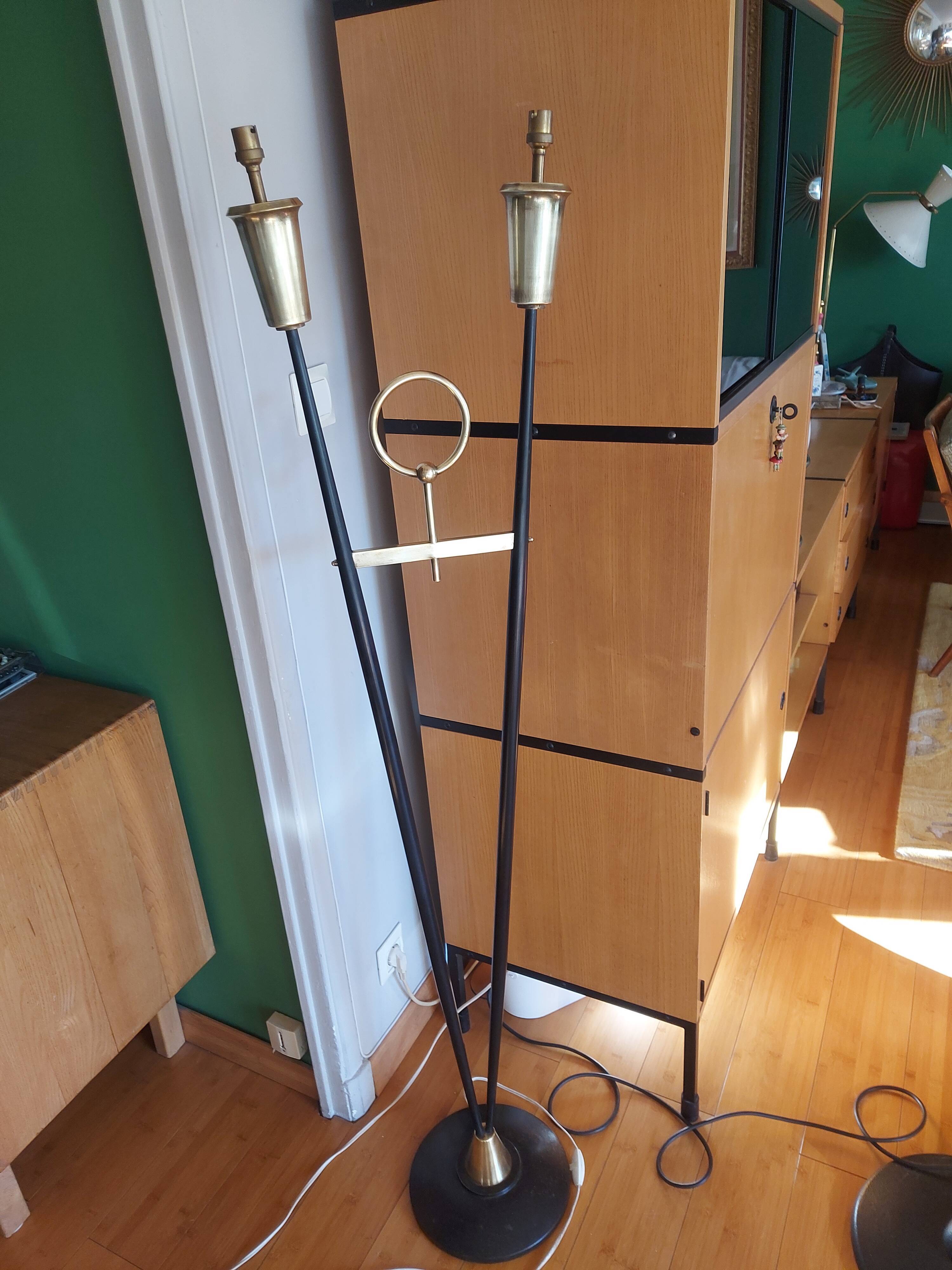 50's design floor lamp