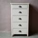 Small wooden chest of drawers vintage retro patinated bohemian 1950s