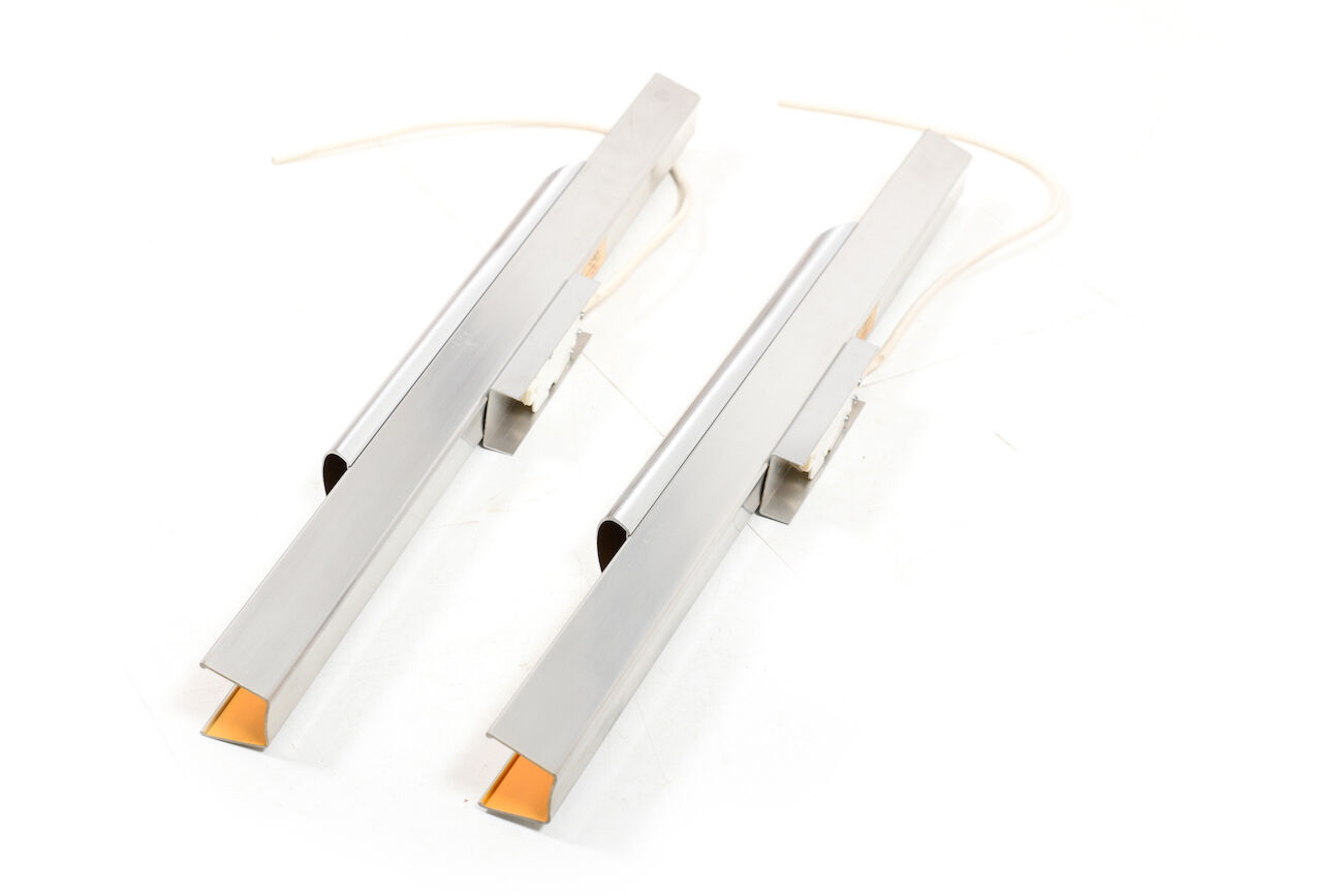 Paire d'appliques danoise Pan Opticon par Bent Karlby pour Lyfa