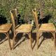 Set of 5 Baumann bistro chairs 83