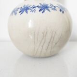 Vase, cruche Saint Uze en faïence "terre d'acier"