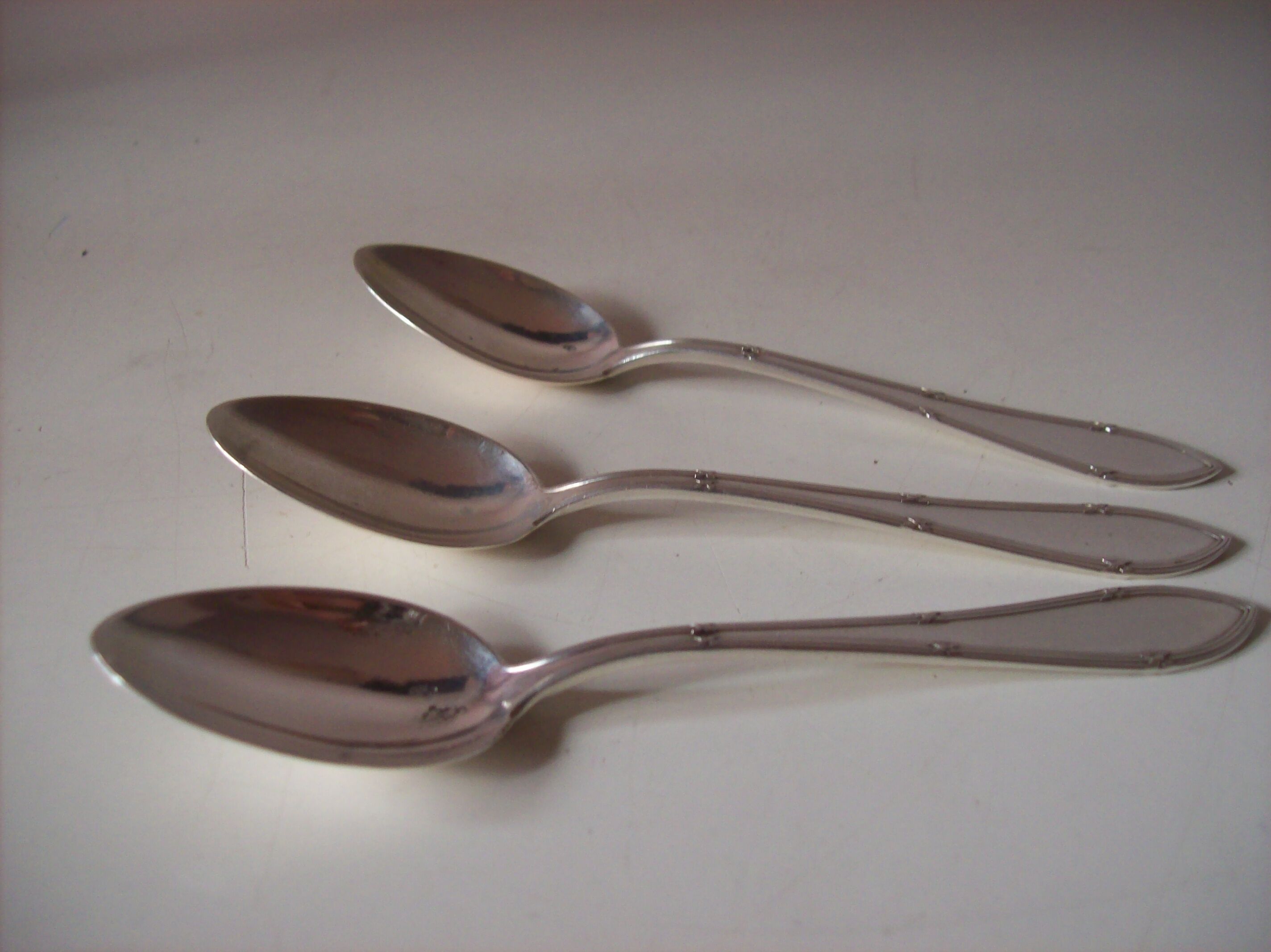Small sterling silver spoons