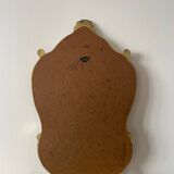 Golden baroque mirror