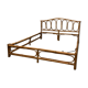 Rattan bed 140x190 cm