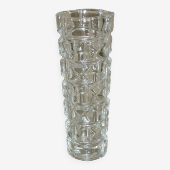 Translucent art-deco vase