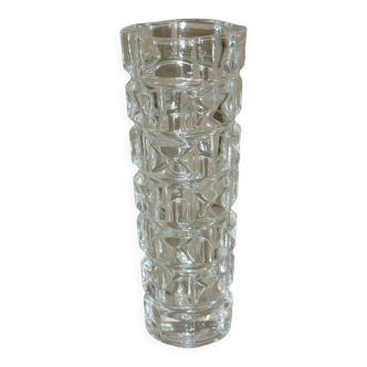 Translucent art-deco vase