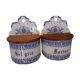 Pots à sel et à farine