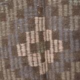 Oushak Decorative Kilim Rug 1884