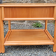 Maugrion bedside table for Roche Bobois, wood and rattan, 80s