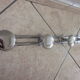 Old chrome coat rack