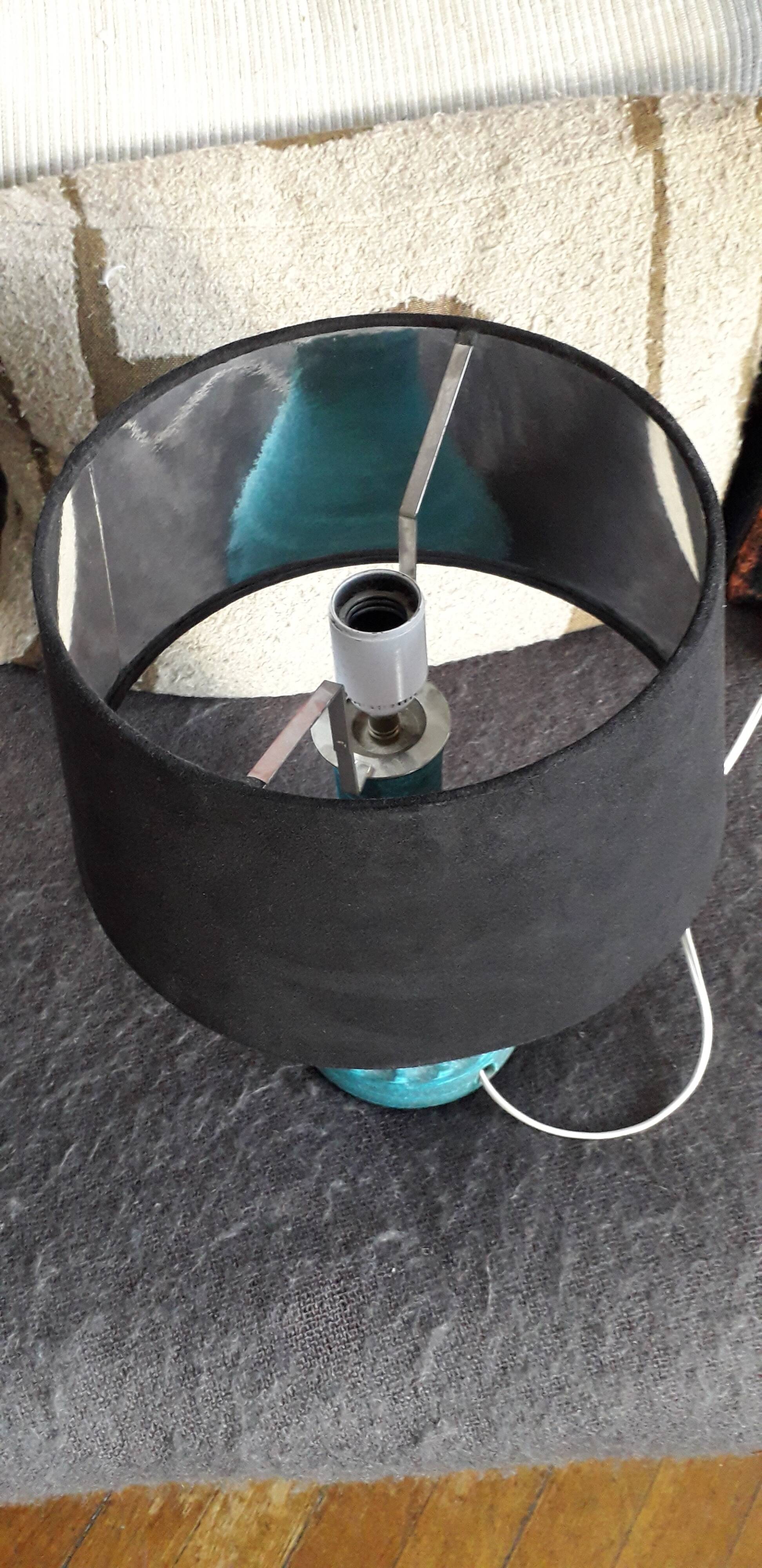 Large Accolay ceramic lamp from the Gauloise series